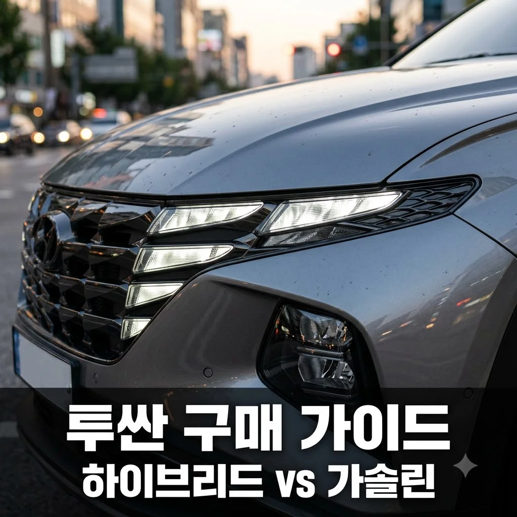 투싼 하이브리드 vs 가솔린 완벽 비교! 2026년형 가격과 추천 옵션 가이드