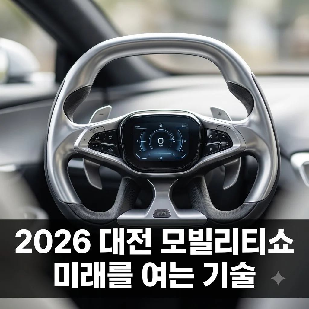 대전 모빌리티쇼 2026 일정 장소 및 예매 방법 완벽 가이드