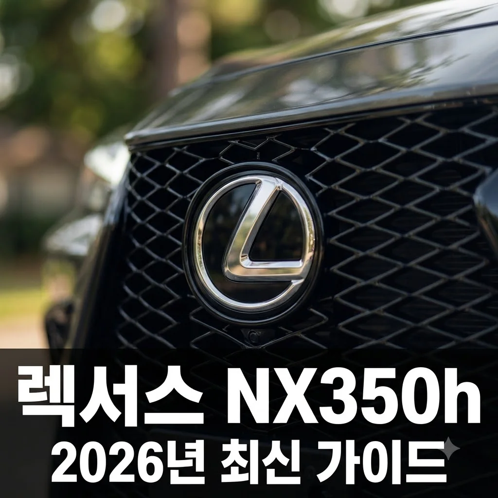 렉서스 NX350h 가격 제원 시승기 총정리 | 2026년형 하이브리드 구매 전 필독