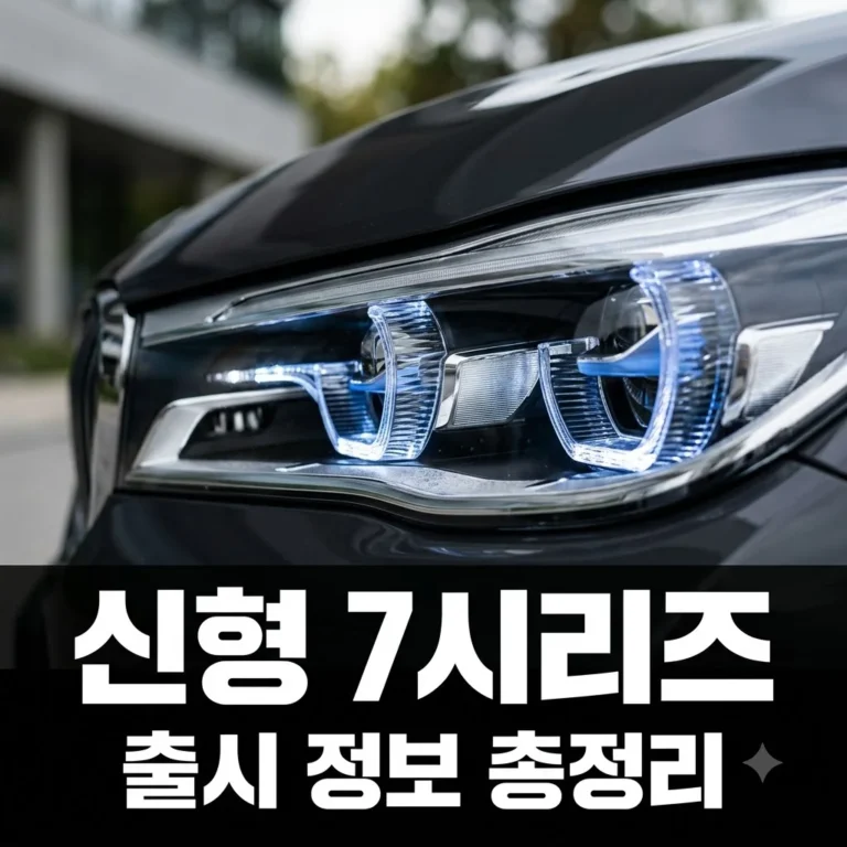 BMW 7시리즈 페이스리프트 국내 출시일 및 변경점 총정리