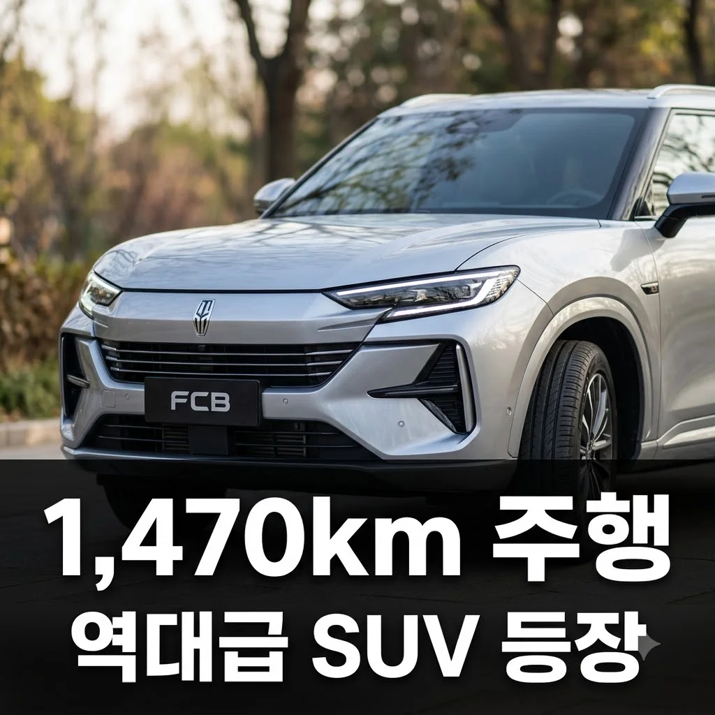 팡청바오 Ti7 DM 롱레인지 출시, 1,470km 주행하는 역대급 대형 SUV