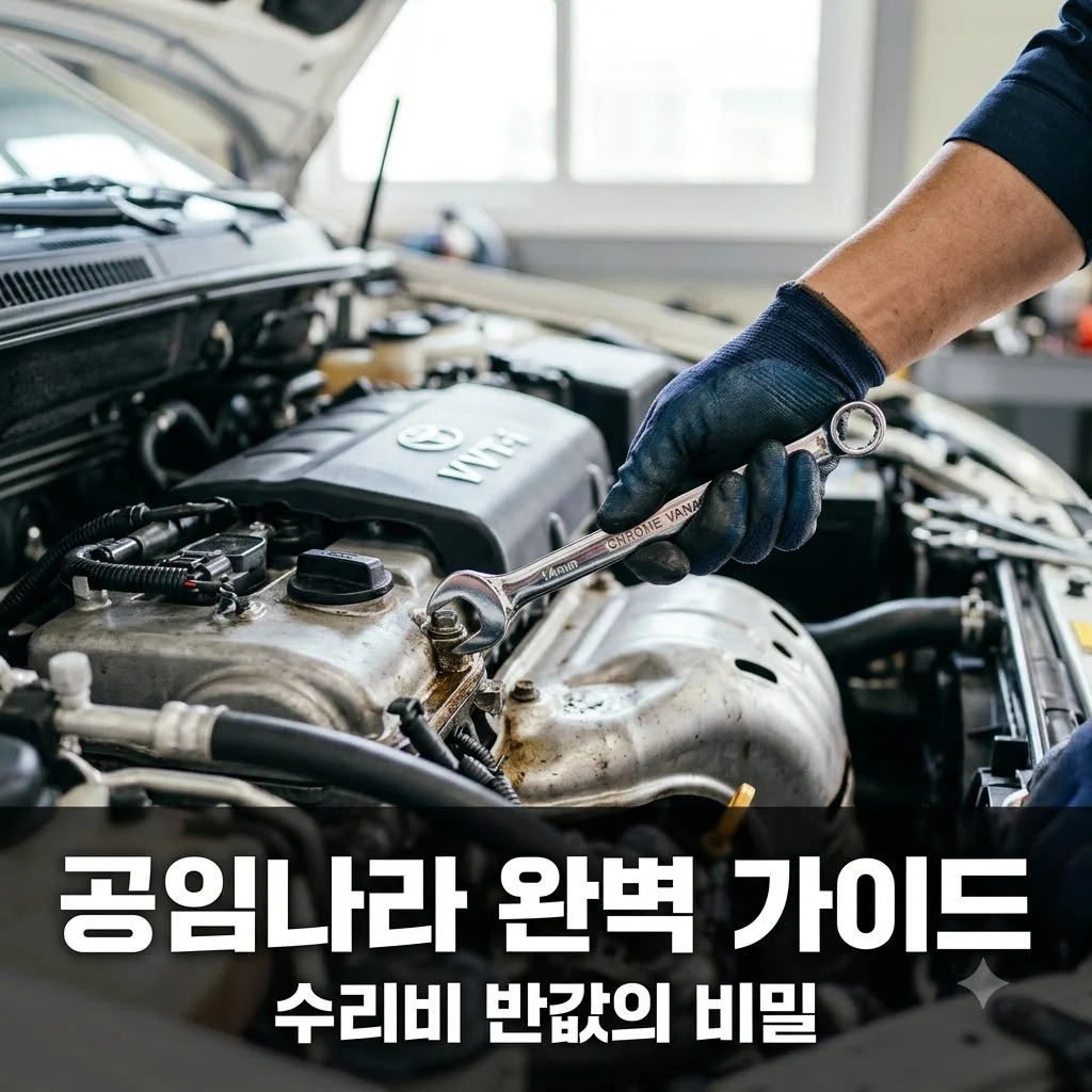 공임나라 이용방법 및 공임비 총정리! 내 차 수리비 50% 절약하는 법