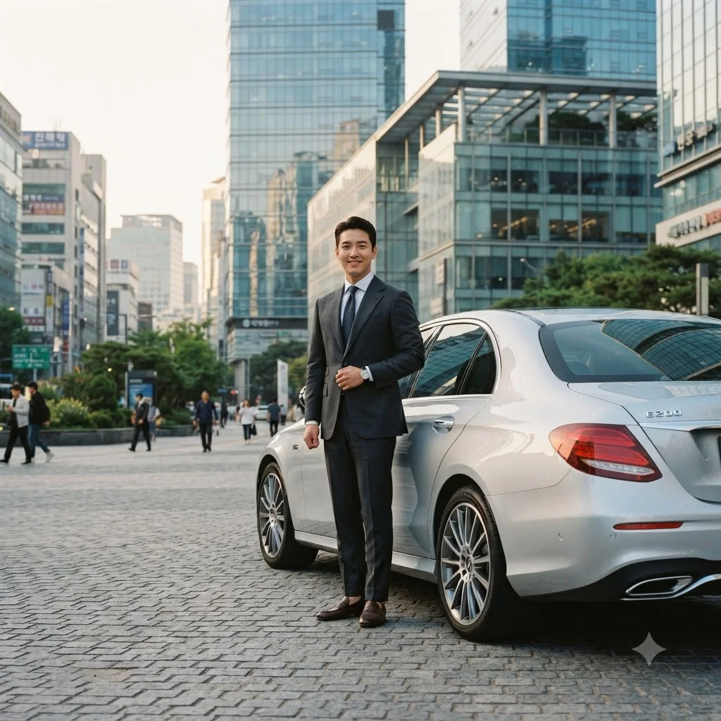 벤츠 e200 amg, 럭셔리 세단의 합리적인 기준이 되다