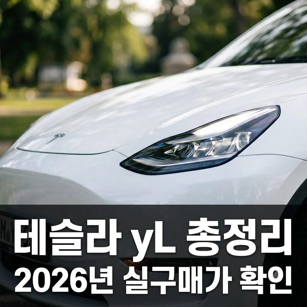 테슬라 yL 가격 주행거리 완벽 정리! 2026년 보조금 혜택까지