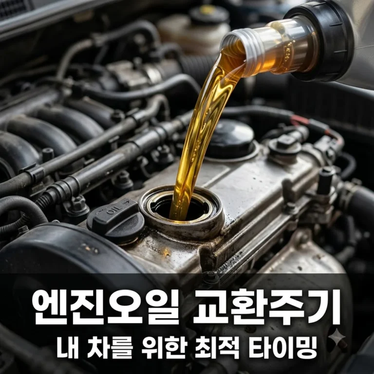 엔진오일 교환주기 총정리: 1만km vs 6개월, 내 차의 적정 시기는?