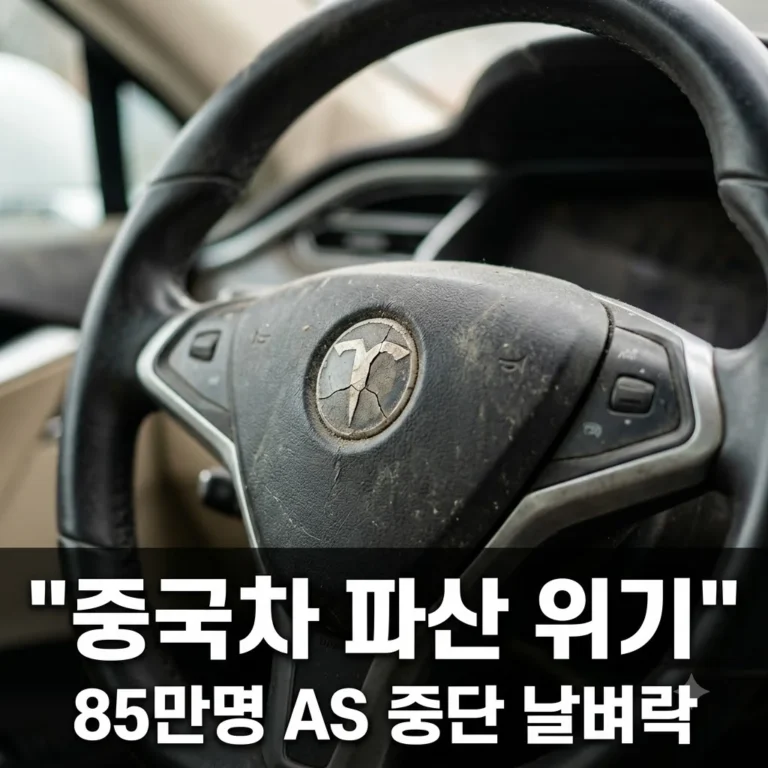 중국 자동차 시장 구조조정, 85만명 날벼락! 내 차 AS는 어떻게?