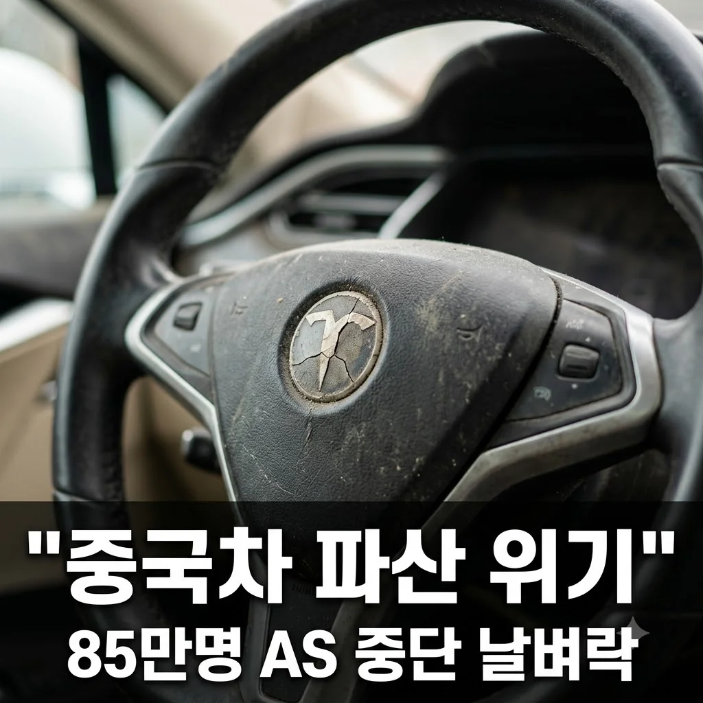 중국 자동차 시장 구조조정, 85만명 날벼락! 내 차 AS는 어떻게?