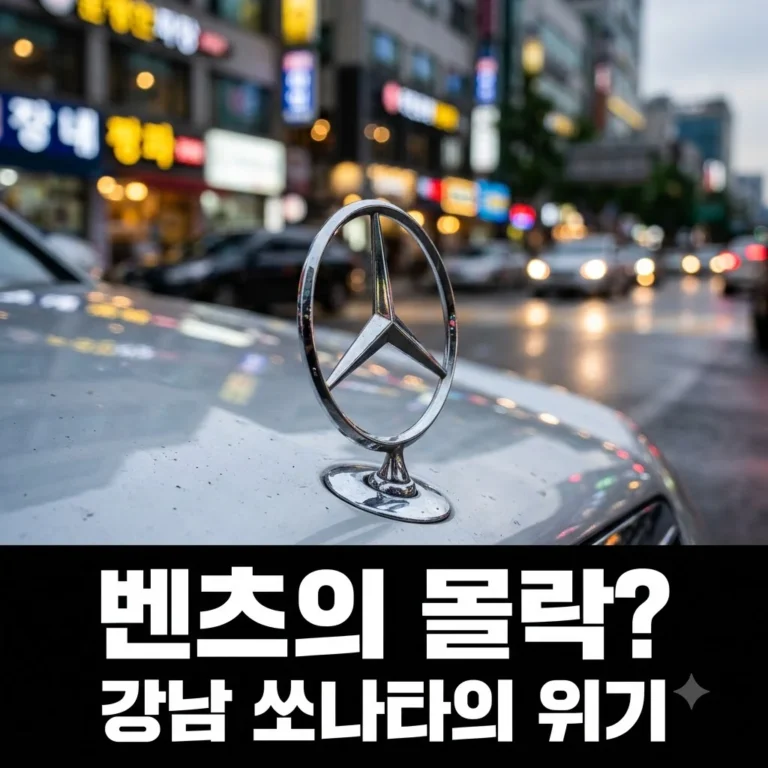 벤츠 E클래스 판매량 급감, '강남 쏘나타' 명성 잃고 테슬라에 밀린 이유