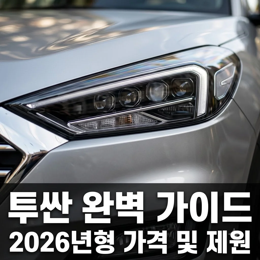 투싼 2026 가격 및 성능 총정리! 하이브리드 vs 가솔린 완벽 비교