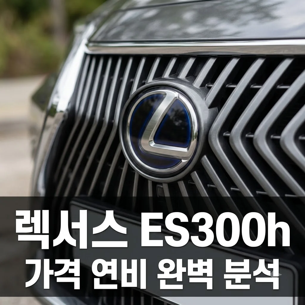렉서스 es300h 가격 연비 완벽 정리: 하이브리드 세단의 끝판왕인 이유