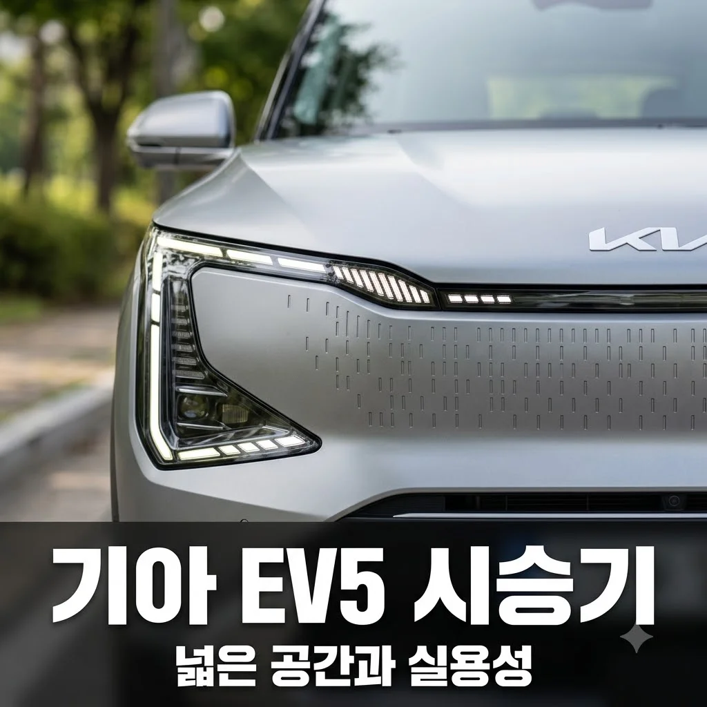 기아 EV5 가격 주행거리 실내 공간 시승기: 준중형 SUV의 새로운 기준