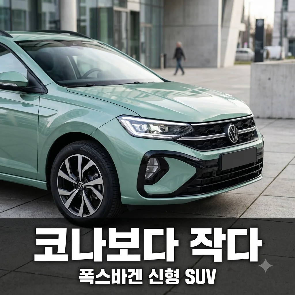 폭스바겐 ID.2all SUV 출시 전망, 코나보다 작은데 디자인은 역대급?