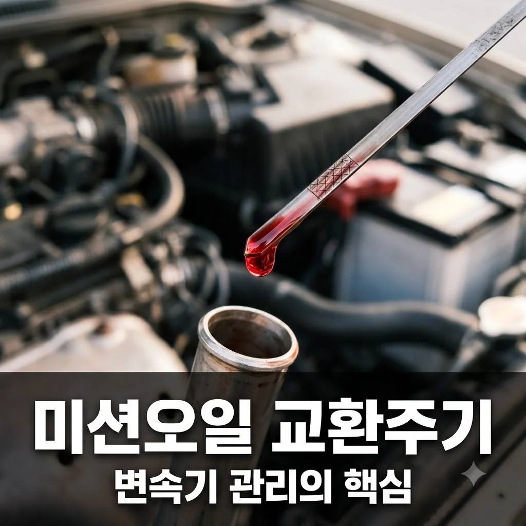 자동차 미션오일 교환주기 총정리 | 자동변속기 오일 교체 이유