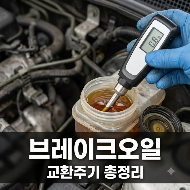 브레이크오일 교환주기 및 교체 비용 확인 방법: 수분 점검의 중요성