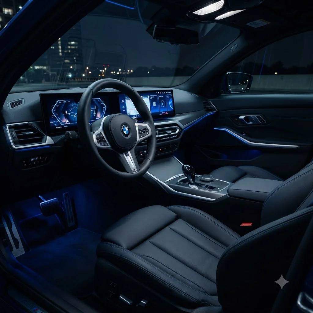 인테리어와 편의 사양: iDrive 8.5의 혁신