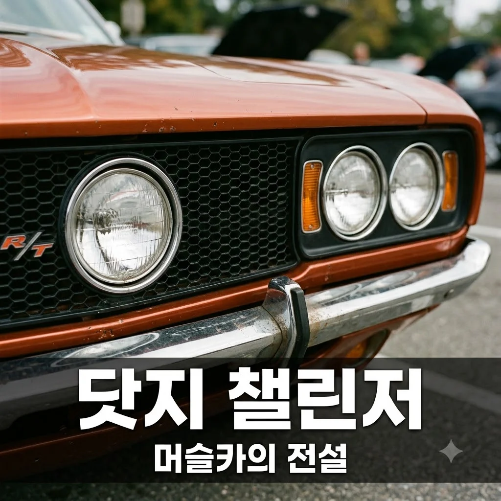 닷지 챌린저 매력 분석 및 중고차 구매 가이드: 마지막 V8 머슬카의 로망