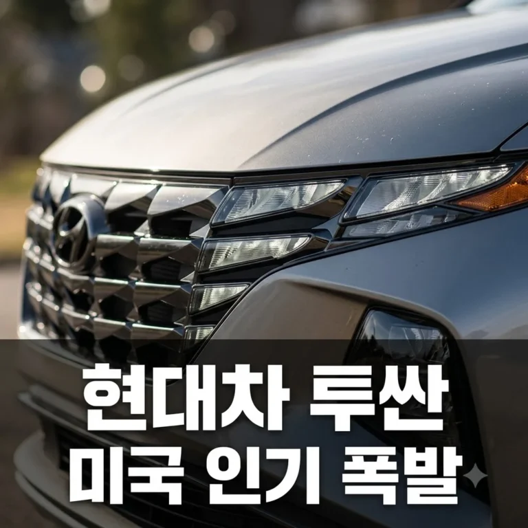 현대차 투싼 미국서 인기 폭발! 5세대 신형으로 글로벌 흥행 잇는다