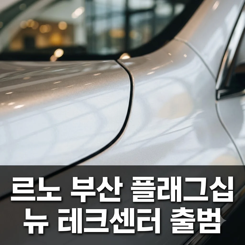 르노코리아 부산 플래그십 '르노 동래' 오픈 및 뉴 테크센터 비전