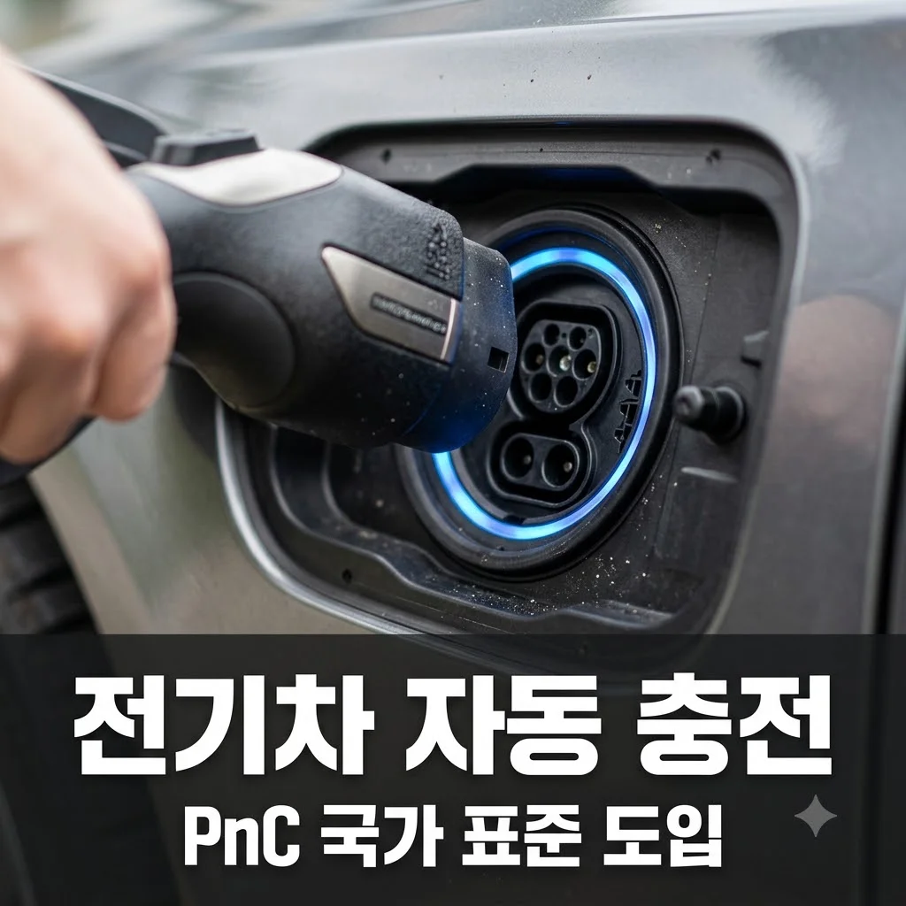전기차 충전 PnC 국가 인증체계 도입! 케이블만 꽂으면 자동 결제