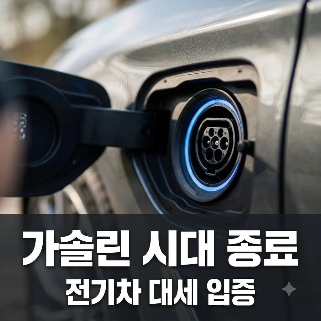 가솔린차 점유율 50% 붕괴… 전 세계 신차 시장 대격변의 시작