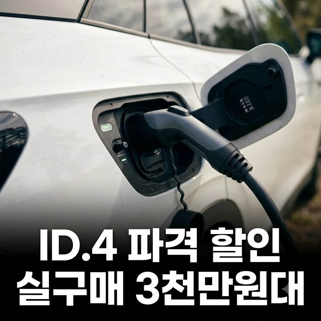 폭스바겐 ID.4 할인, 3,764만 원에 수입 전기 SUV 구매하는 법