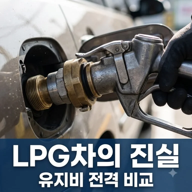 LPG차 장점 단점 총정리! 유지비 세금 하이브리드 비교 확인