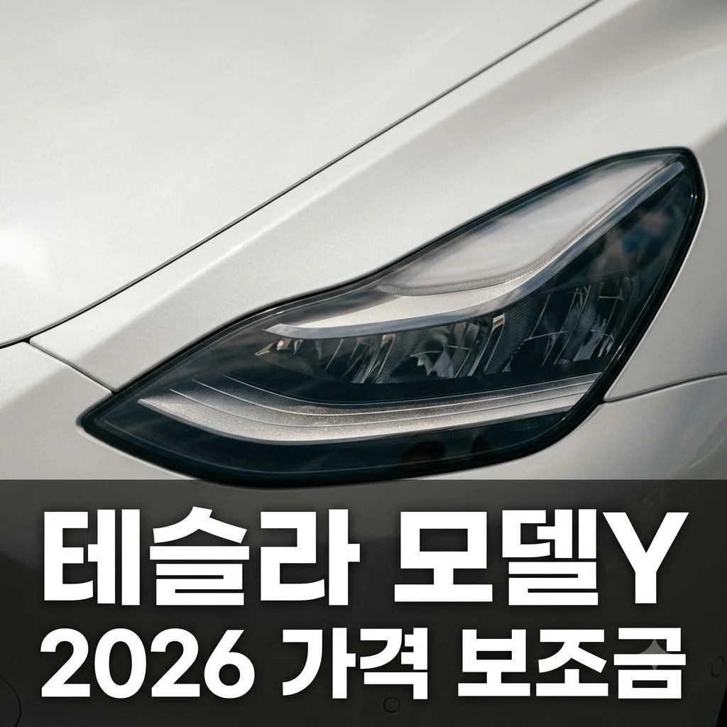 테슬라 모델Y 2026 가격 보조금 총정리: 후회 없는 구매 가이드