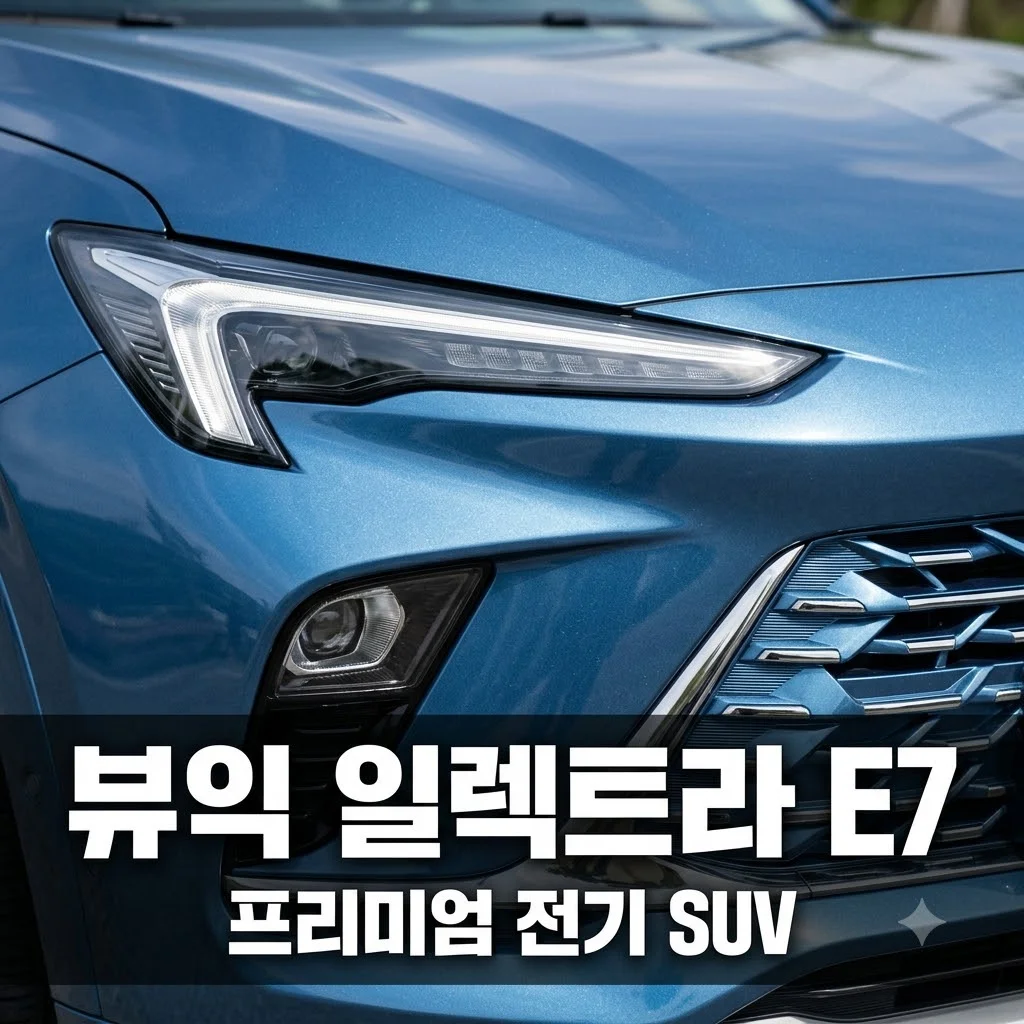 뷰익 일렉트라 E7 가격 제원 완벽 정리 | 프리미엄 가성비 전기 SUV