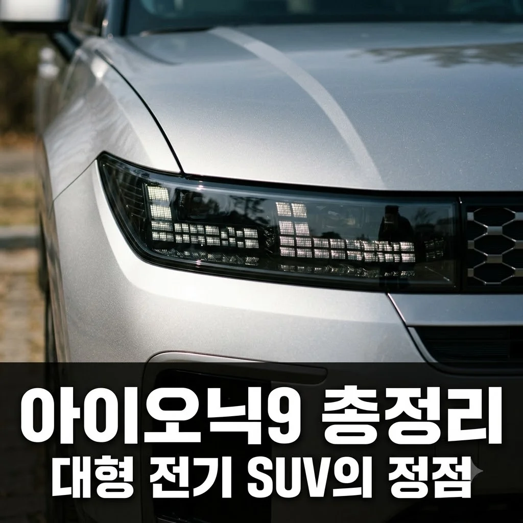 아이오닉9 가격 제원 주행거리 총정리: 대형 전기 SUV 끝판왕인 이유