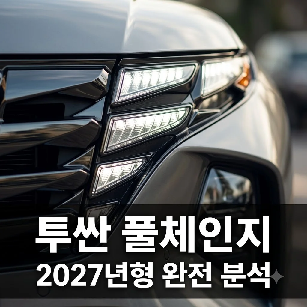 투싼 풀체인지 출시일 가격 제원 완벽 정리 | 2027 신형 SUV 변화 포인트