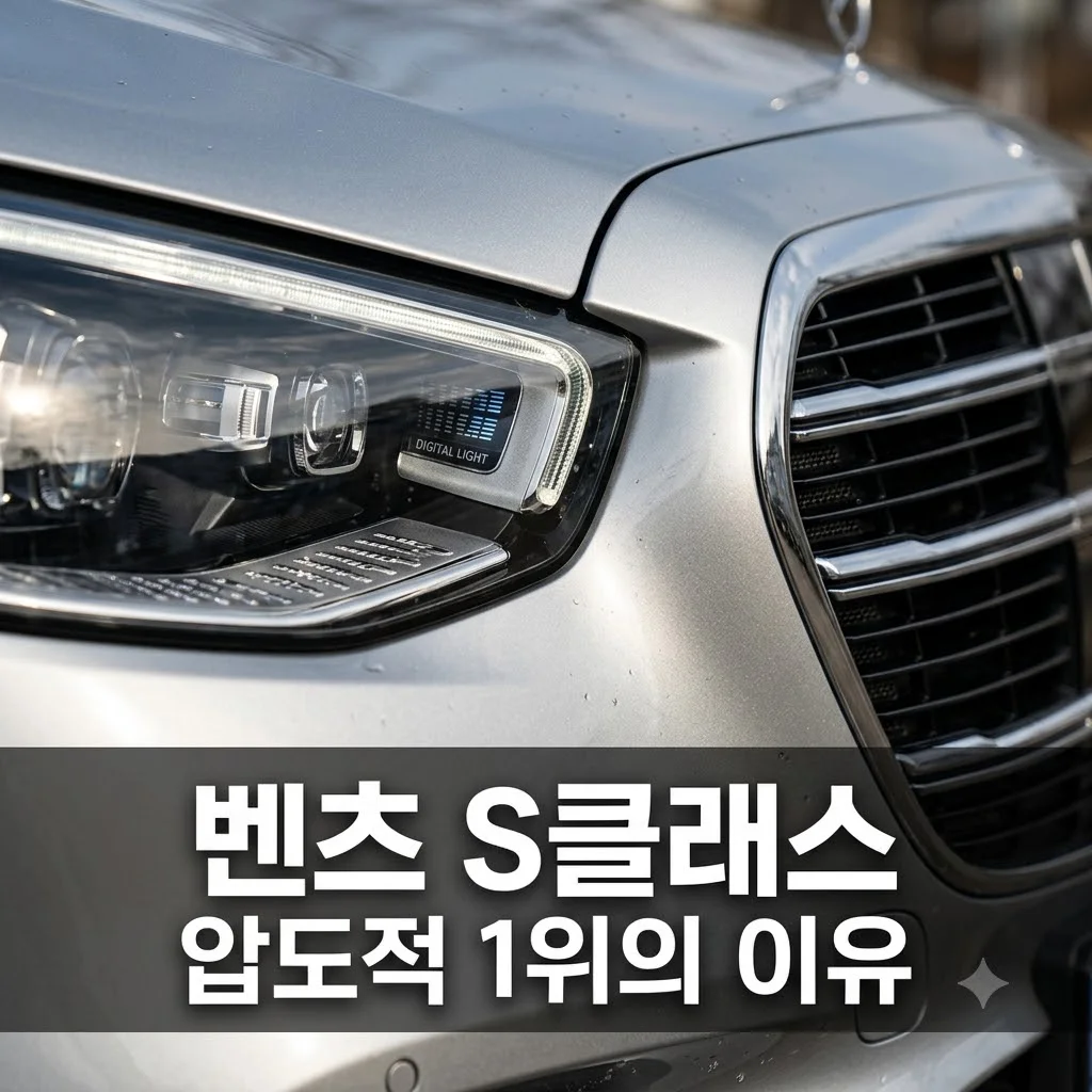 벤츠 S클래스 페이스리프트, BMW 제네시스 누르고 1위 지킨 비결